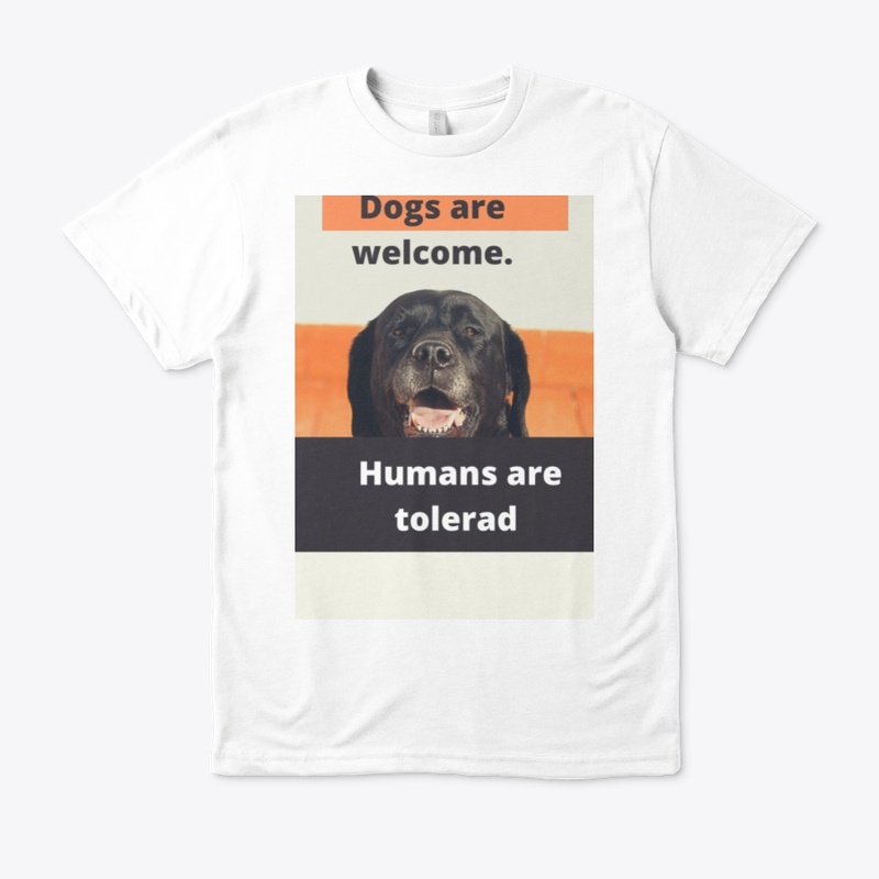 Dogs are welcome.