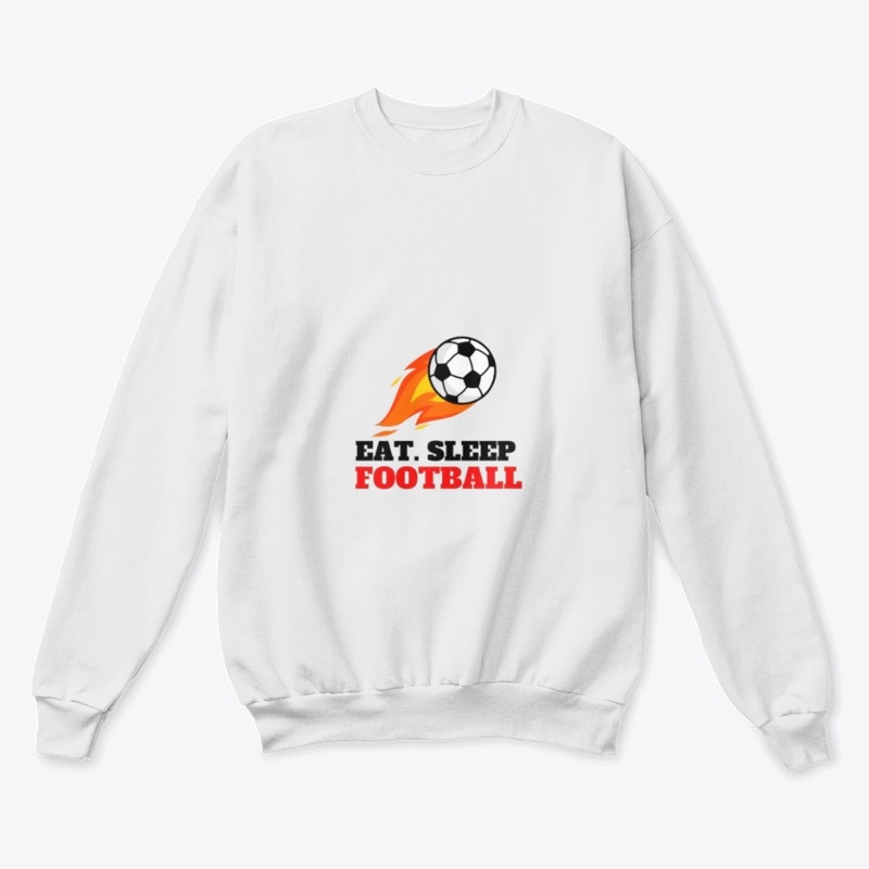⚽ Eat Sleep Football Daily Routine Shirt