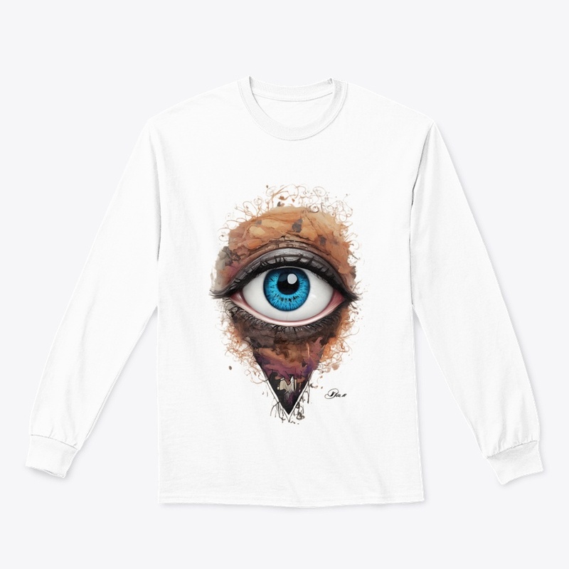 A cool unique frase with an eye  