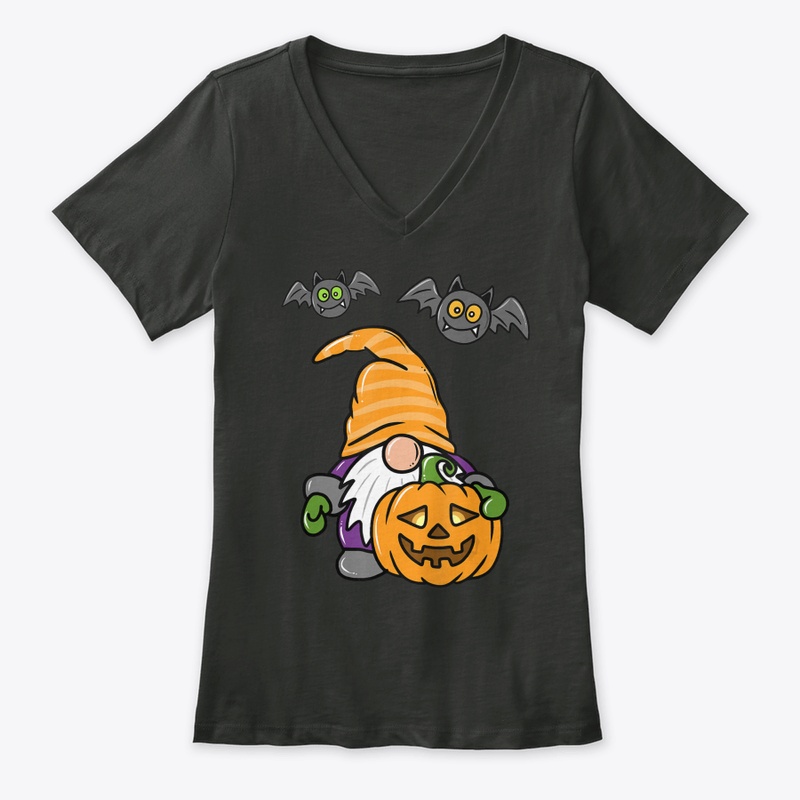 Gnome Pumpkin Funny Bat Jack O Lantern H
