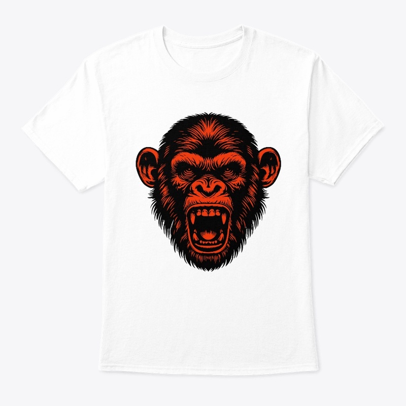 Bold Chimpanzee Graphic