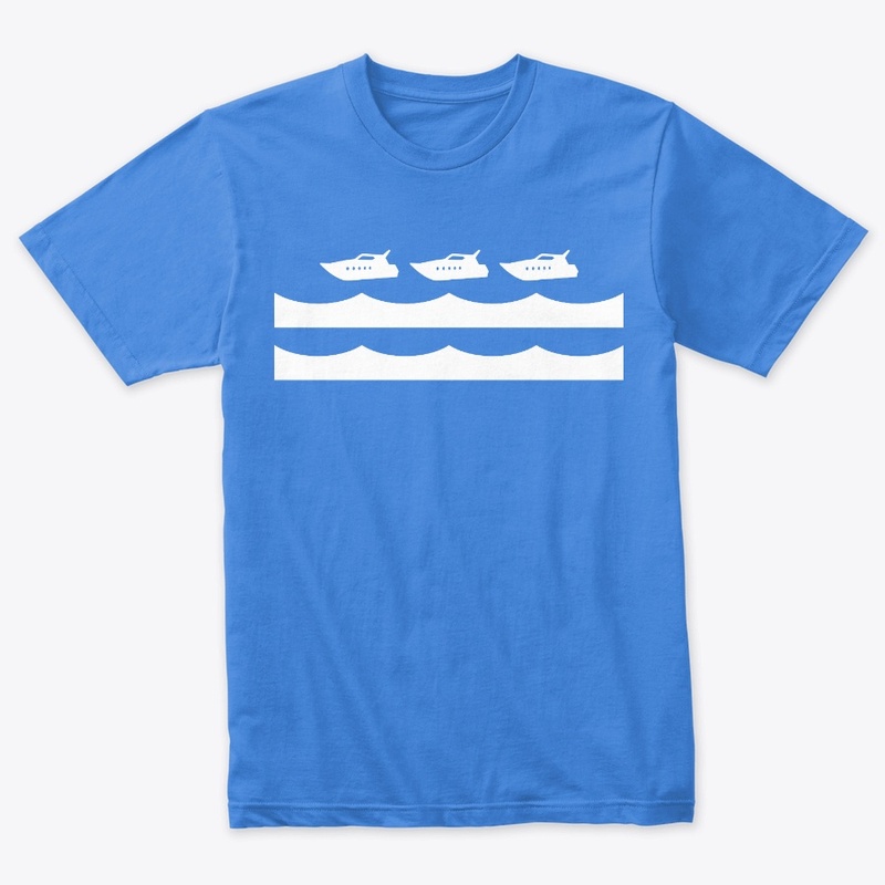 Red Line Yacht Club White Logo