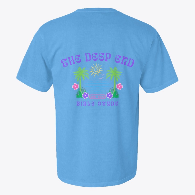 The Deep End Bible Study Heritage Tee