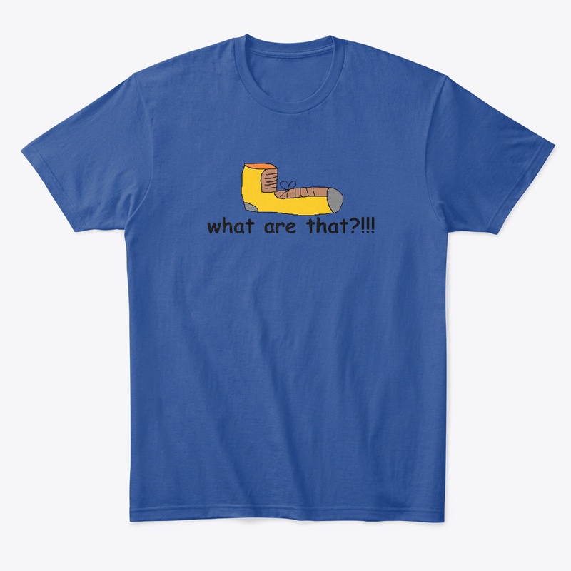 its a shoe... and it says what are that