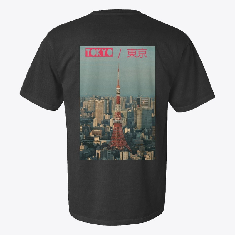 Tokyo tower and skyline 