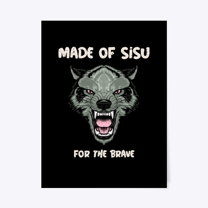 Made of Sisu Fierce Wolf