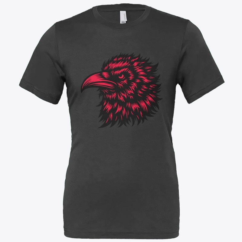 Wild and Mysterious Crow Design