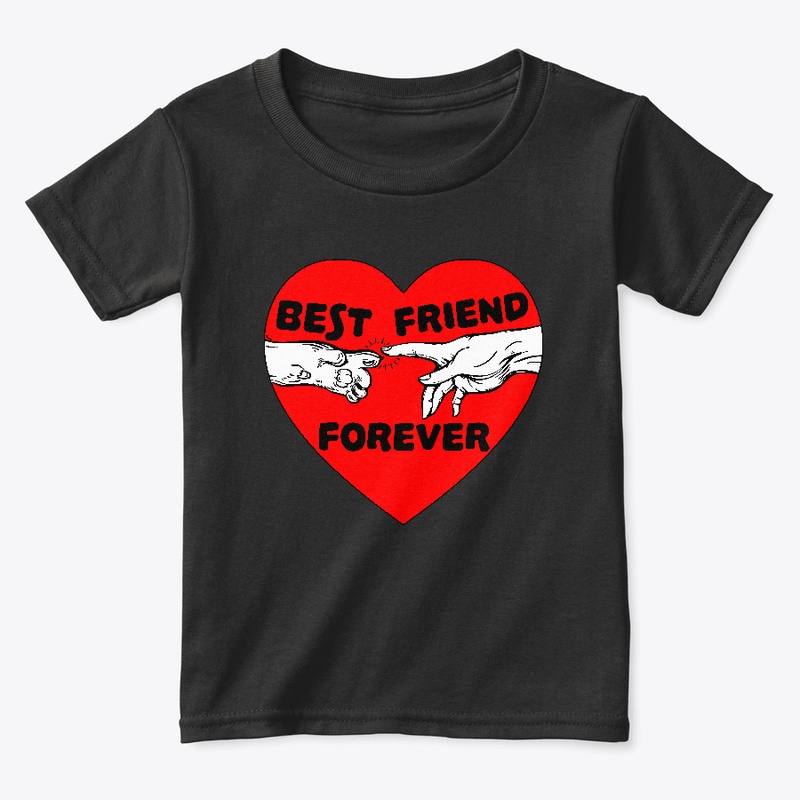 Best Friend Forever Red Heart