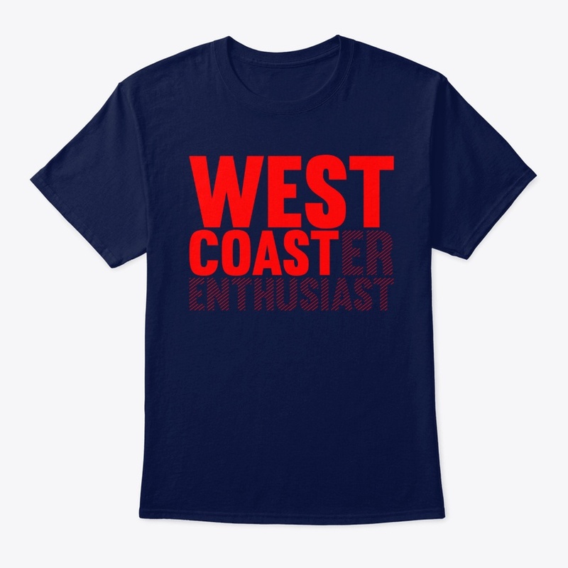 West Coaster Enthusiast - Red Print