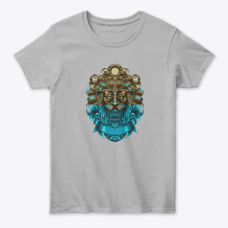 lion face