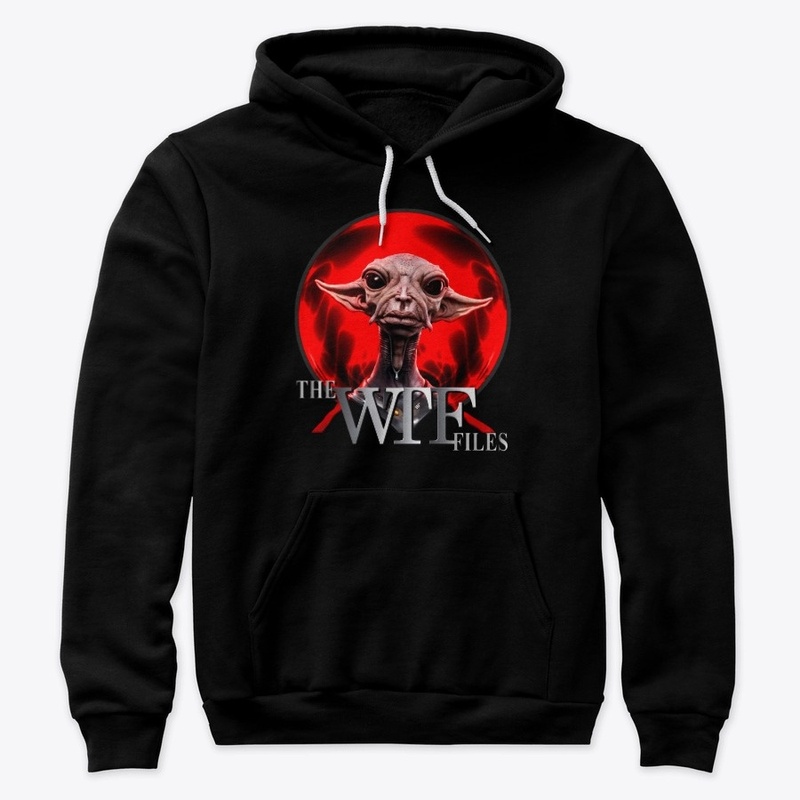 The WTF Files (LOGO) Red Alien