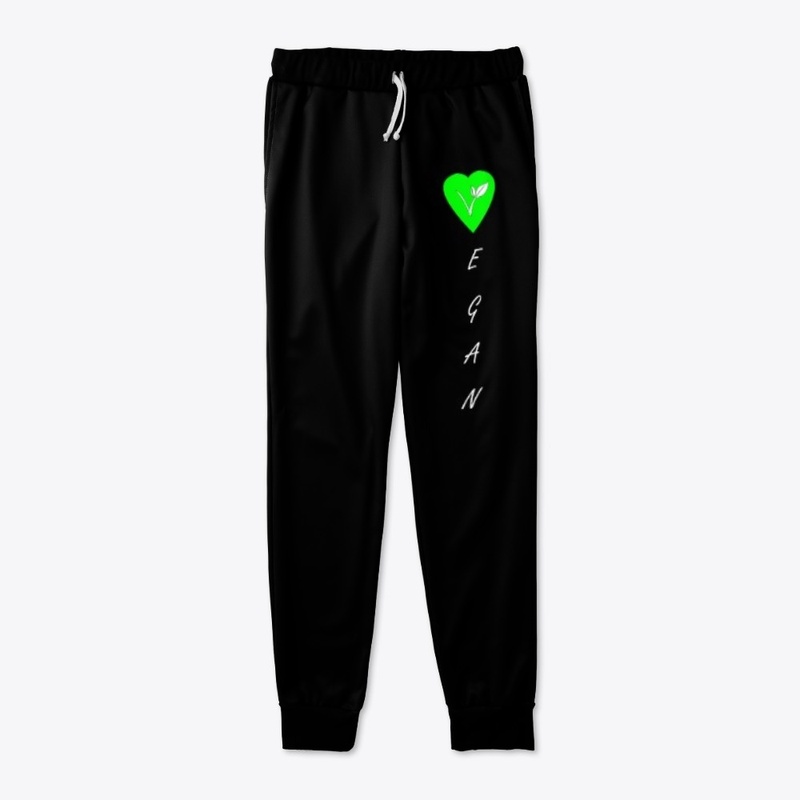 my heart is green go vegan