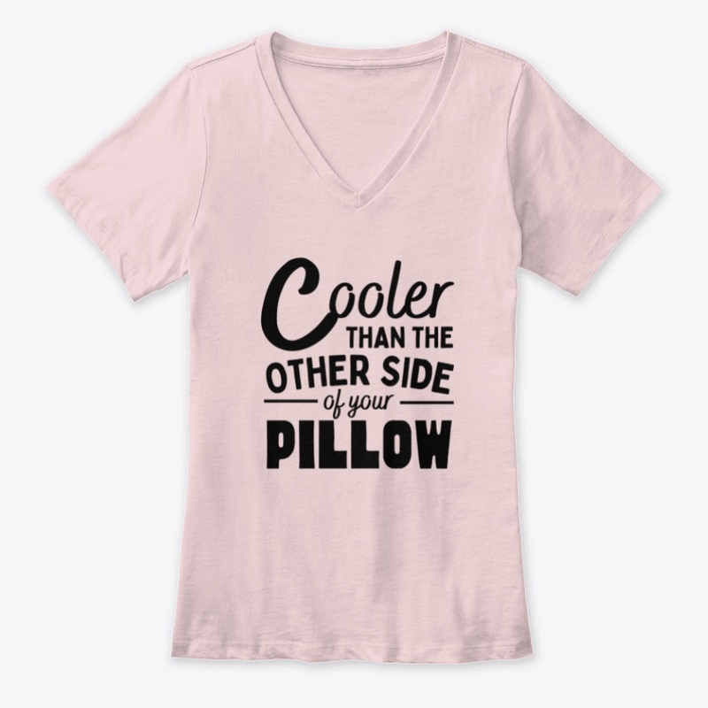 Cooler than other side of pillow