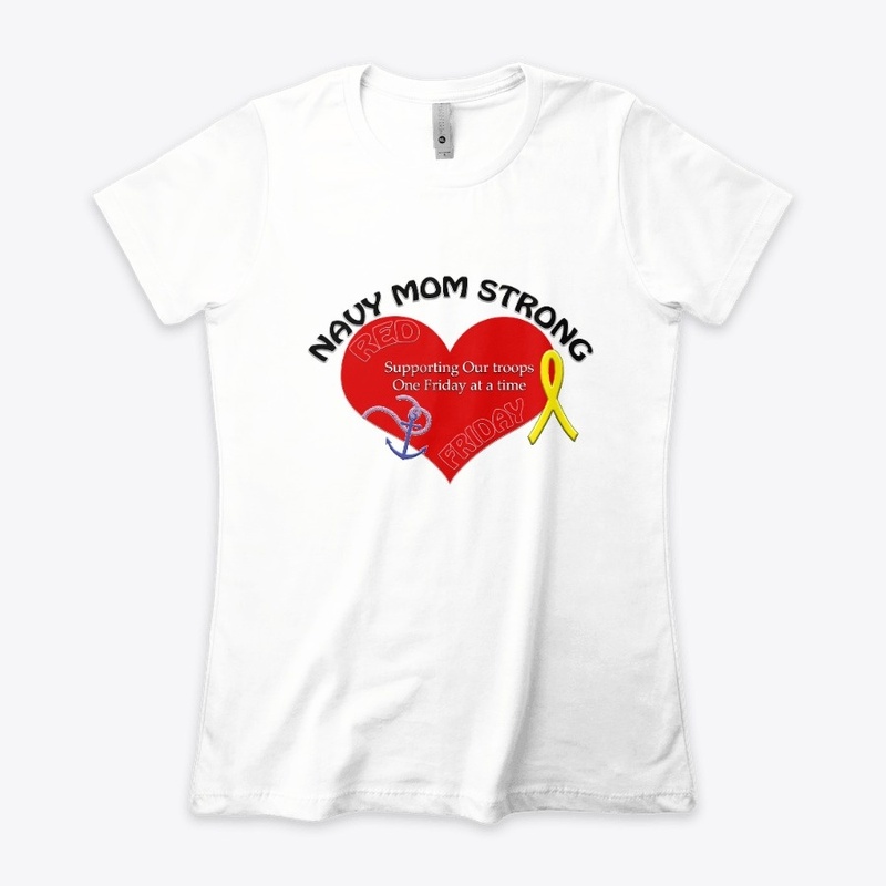 Mom Strong Friday Heart