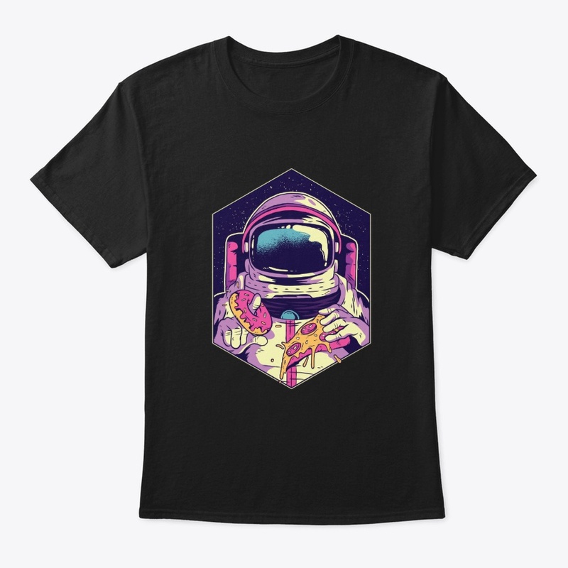 Astronaut Eats - Coolest Graphic Tees