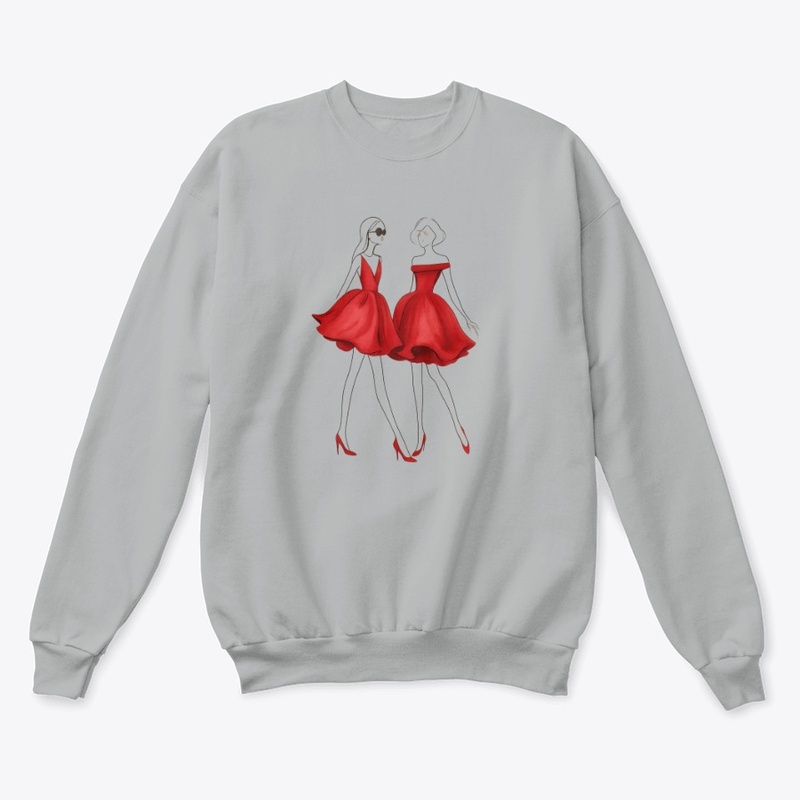 Petal Bloom Couture Duo Illustration