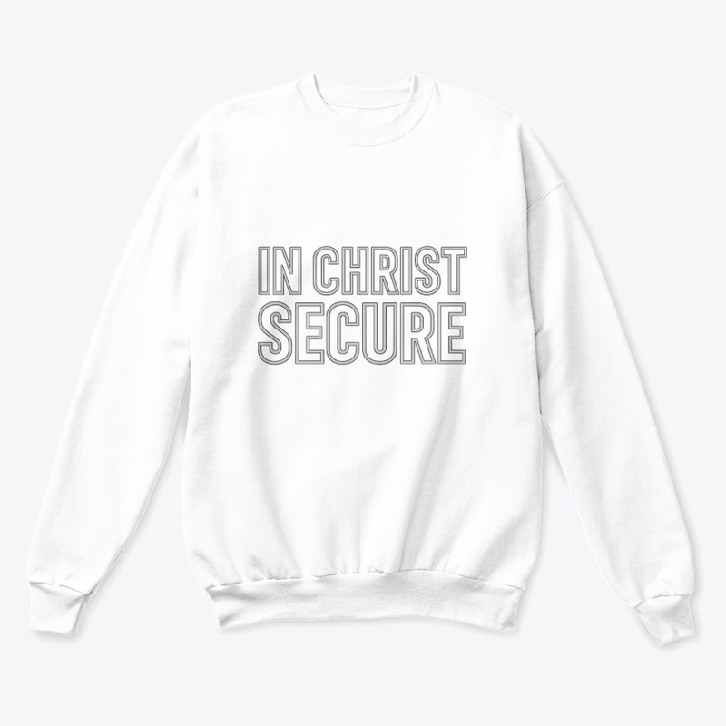 In Christ Secure – Faith Tee Dark Colors
