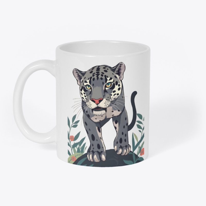 Panther Graphic Design T-Shirt