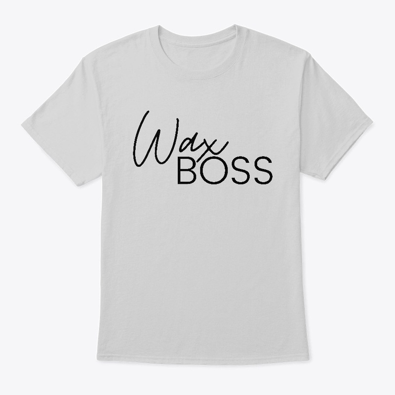 Wax Boss Black Lettering