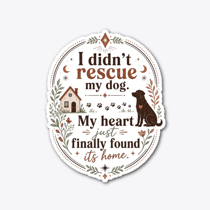 Rescue Dog Heart Clothing & More