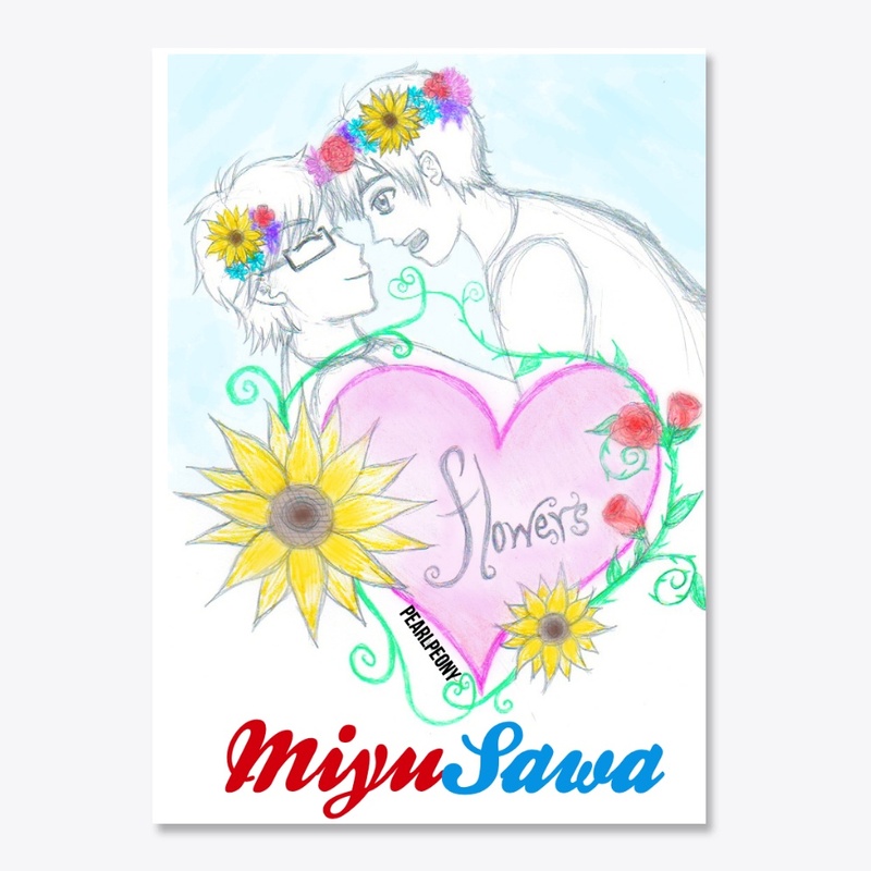Sticker: MiyuSawa Original Art