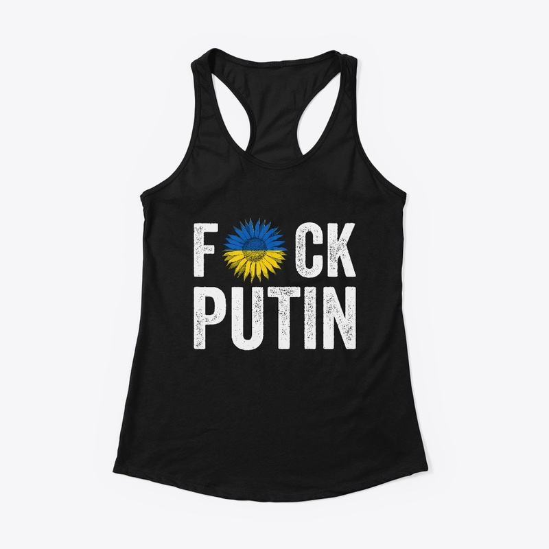 Fuck Putin Ukraine Flag Shirt