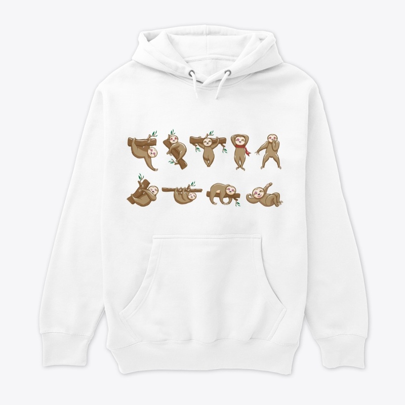 Phantoms Get Slothy Pullover Hoodie