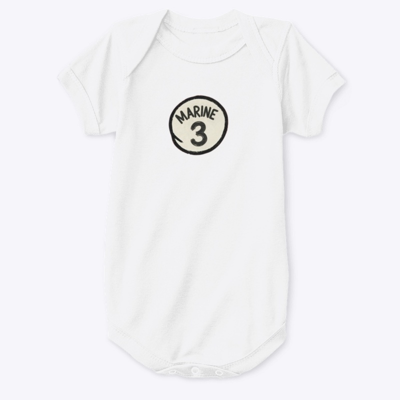 Marine 3 - Baby Premium Onesie - Baby Premium Onesie - Baby Premium Onesie - Baby Premium Onesie