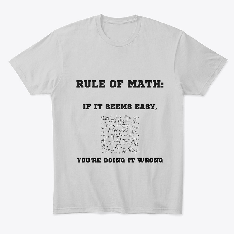 Rule of math- Light colors