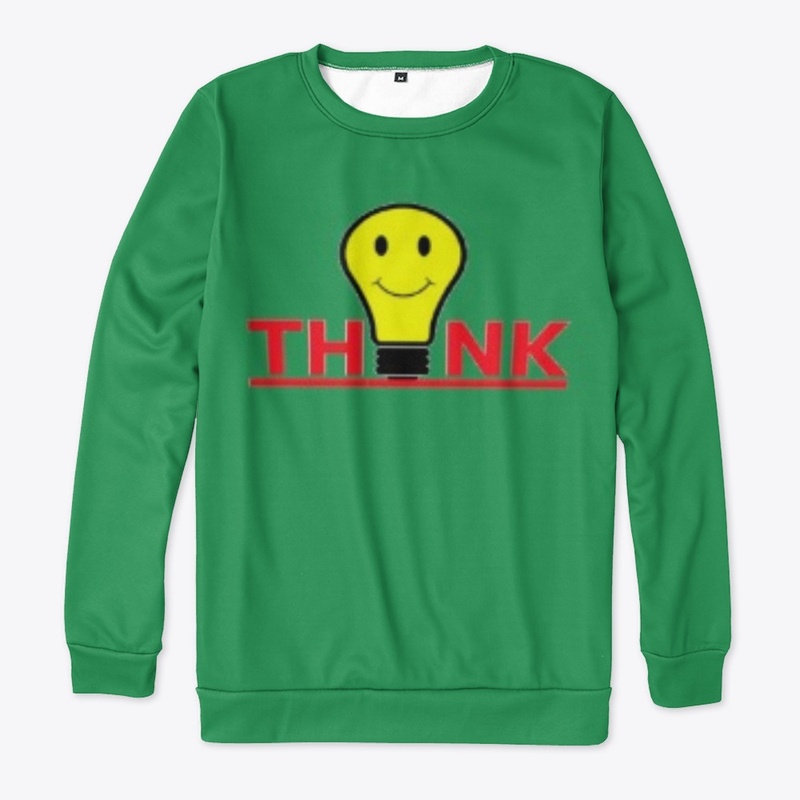 Think All-Over Print Sweatshirt