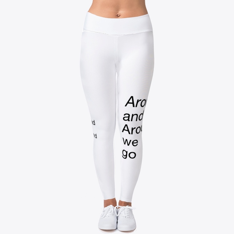 "Work around" workout leggings