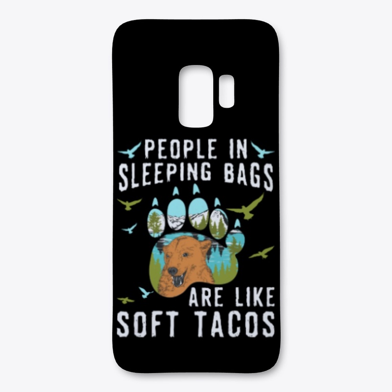 Camping Gift People In Sleeping Bags