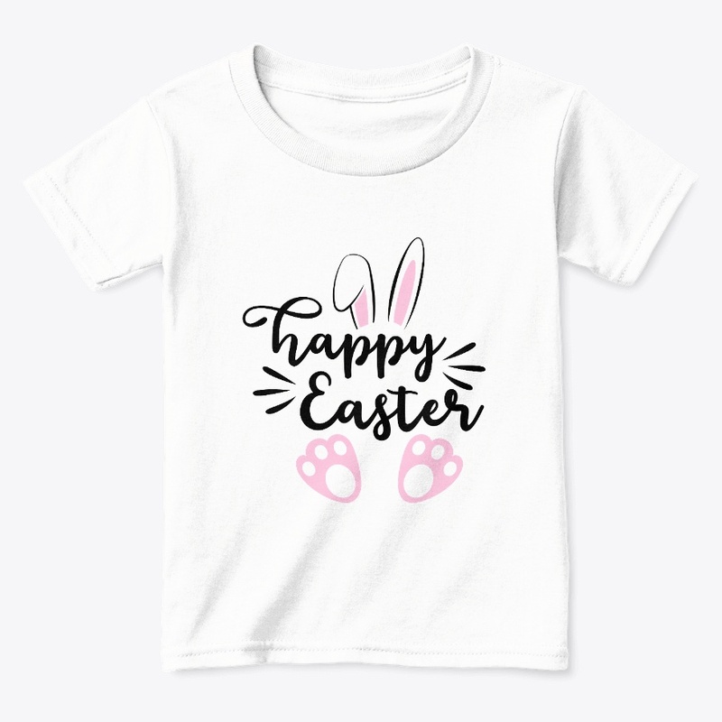 Happy Easter Toddler jersey t-shirt