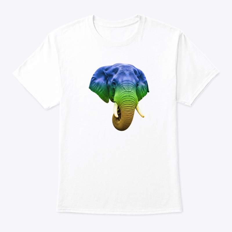 Multi-coloured Elephant