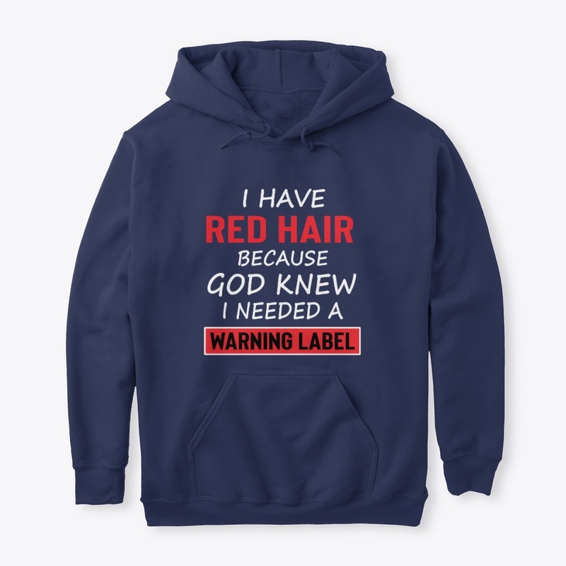 I have red hair!