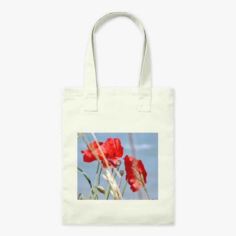 Poppies at the Seaside