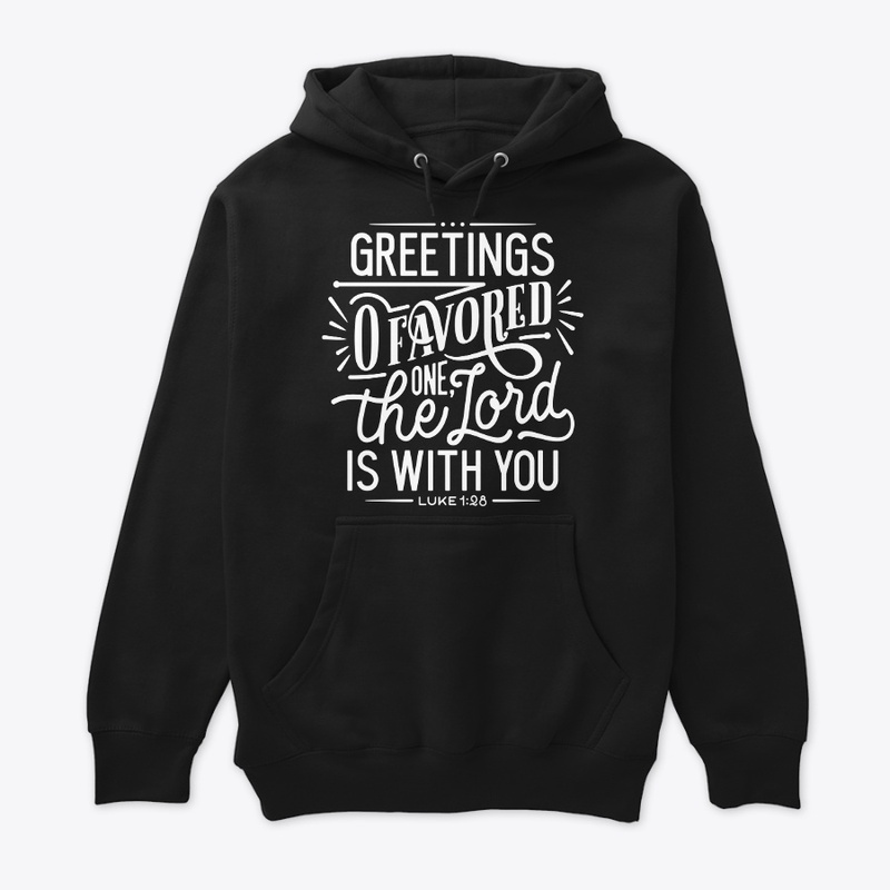 Christian Quotes Typography Black Shirts