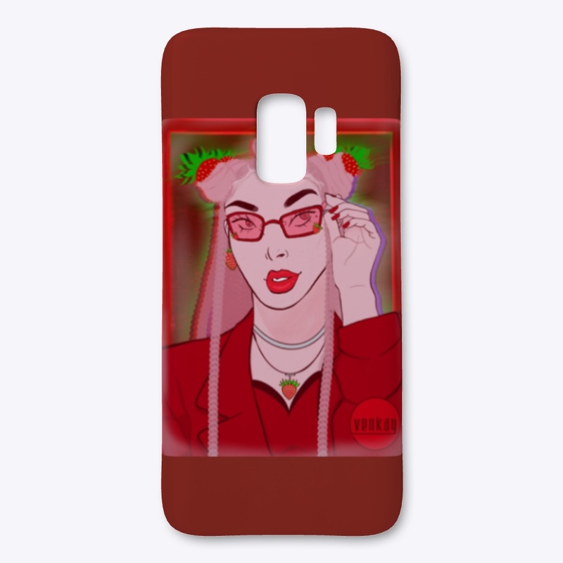 Strawberry Girl Phone Case