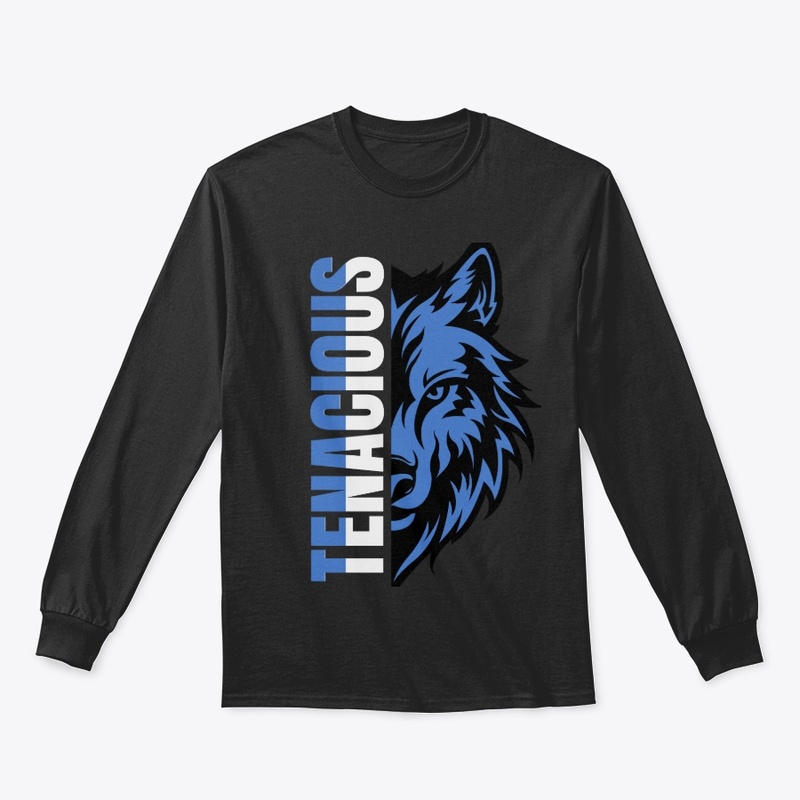 Tenacious Wolf (Blue)