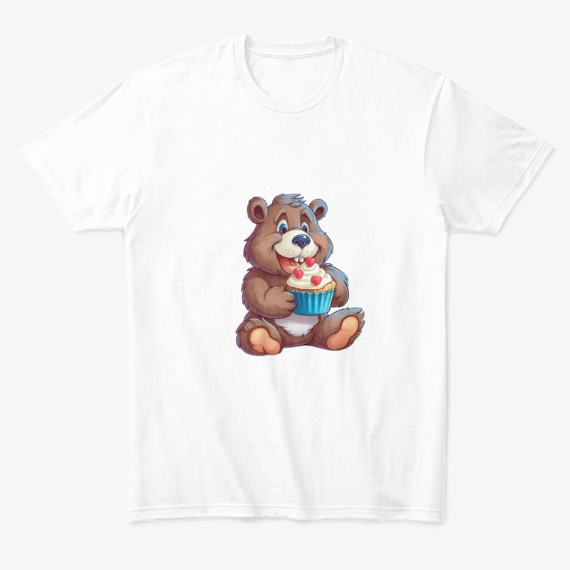 "Bear Bites" Cupcake-Loving Teddy