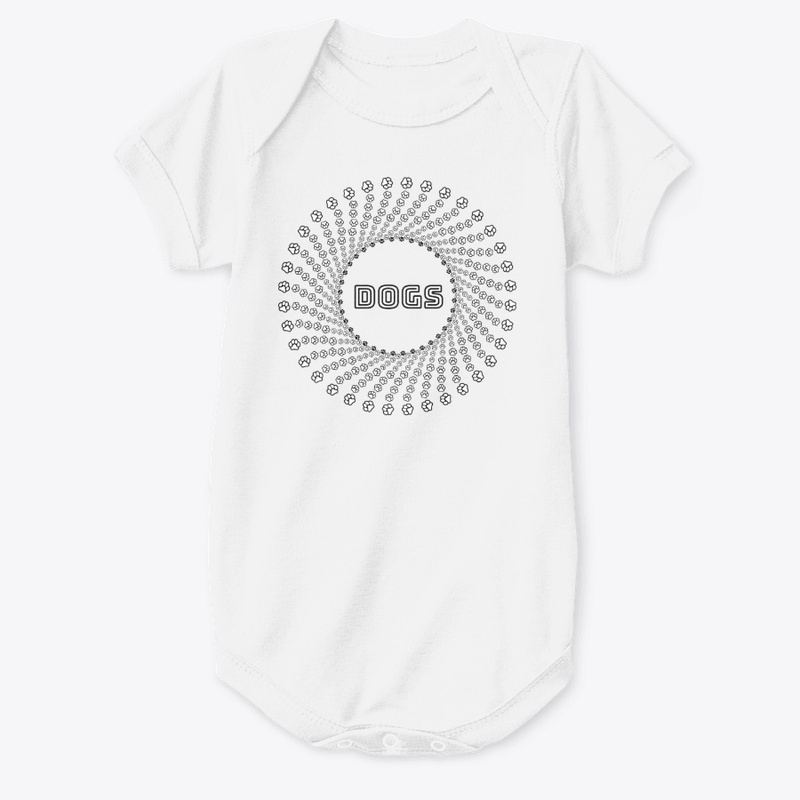 DOGS with Paw Pattern