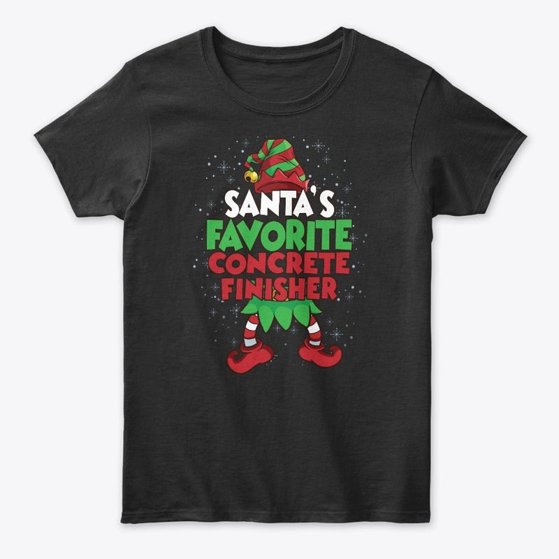 Santa's Favorite Concrete Finisher