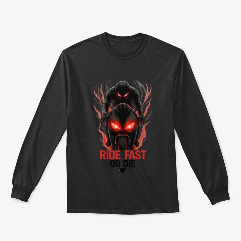 Dark Rider – Ride Fast or Die T-Shirt