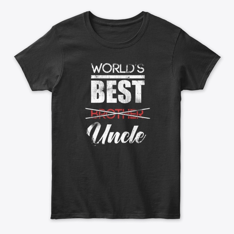 World's Best Brother Uncle Pregnancy Tee