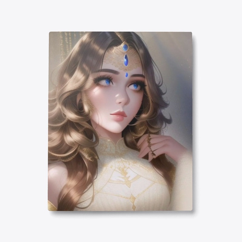 Anime Manga Themed Saphire Queen