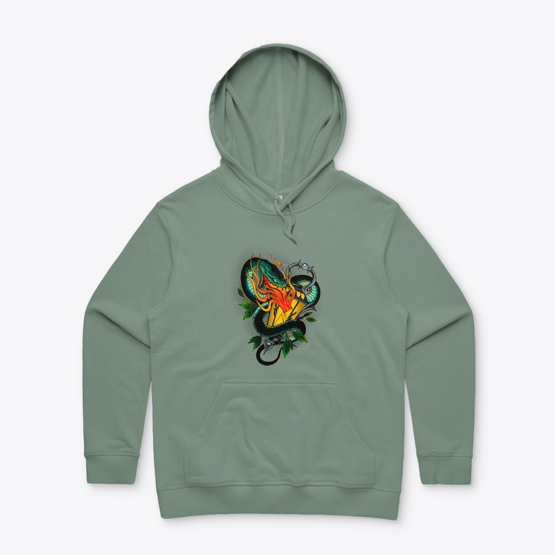 Neo-Trad Snake