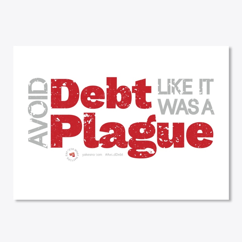 Avoid Debt and Stay Free Design