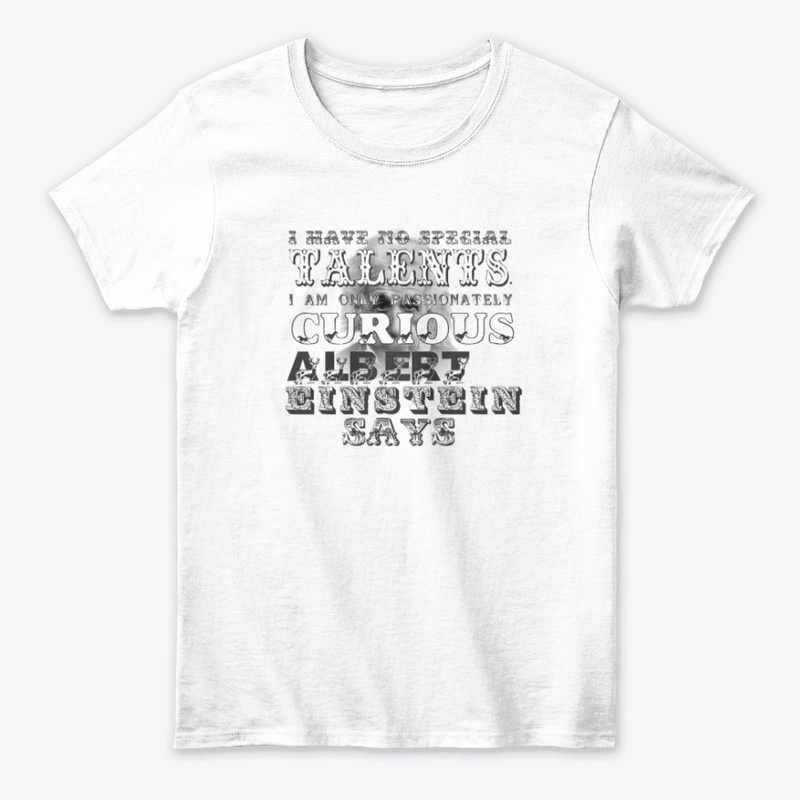 ALBERT EINSTEIN.