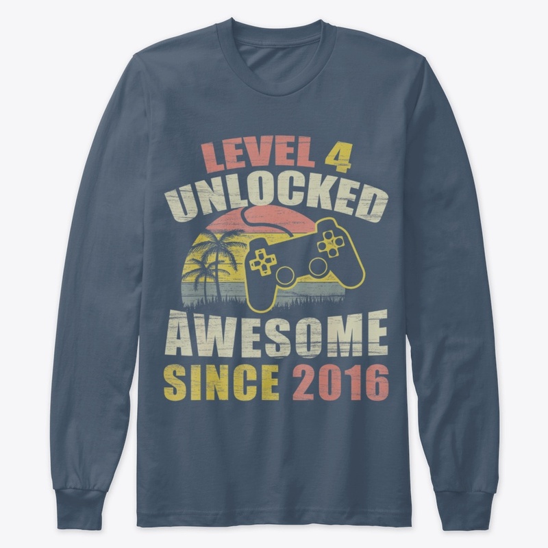 4th Birthday Awesome 2016 Gamer Level 4
