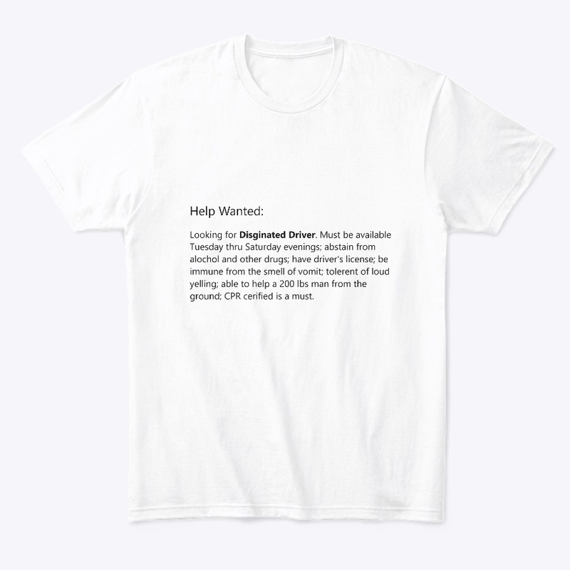 Funny Shirt for a drinker